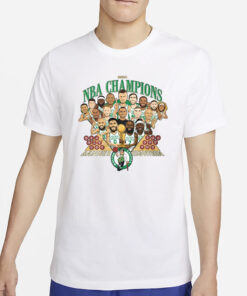 Luke Kornet Celtics Caricature Championship 2024 T-Shirt6