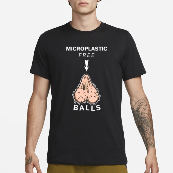 Luke Rudkowski Microplastic Free Balls T-Shirt3