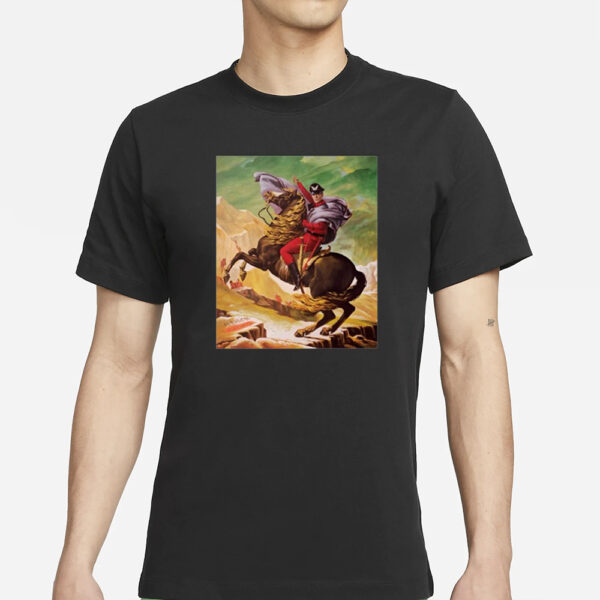 M. Bison Crossing The Alps Wall Street Fighter 1994 T-Shirt