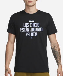 Maikel Garcia Los Chicos Estan Jugando Pelota T-Shirt3