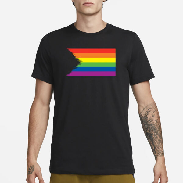 Nina Paley Pride Restored Flag T-Shirt1