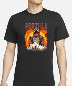 Poozilla Explosive Monstrous Diarrhea Poop Meme T-Shirts