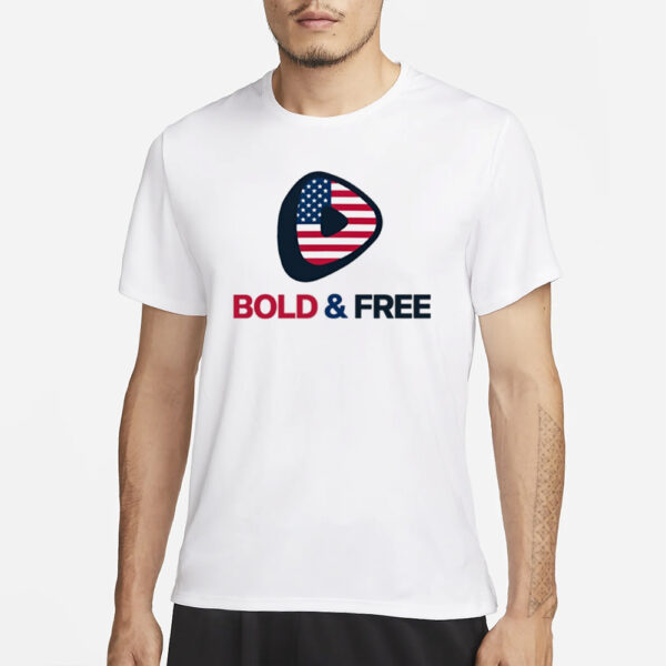 Rick Racela Bold & Free Usa T-Shirt1