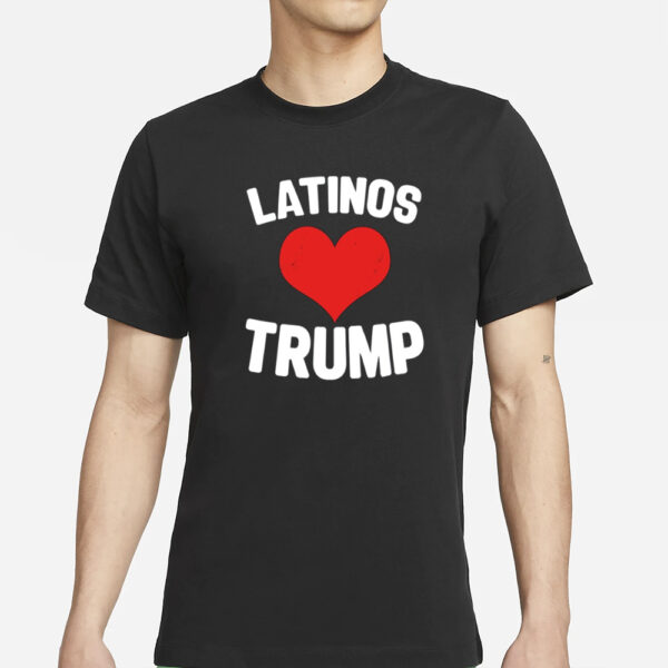 Ron Filipkowski Latinos Love Trump T-Shirt