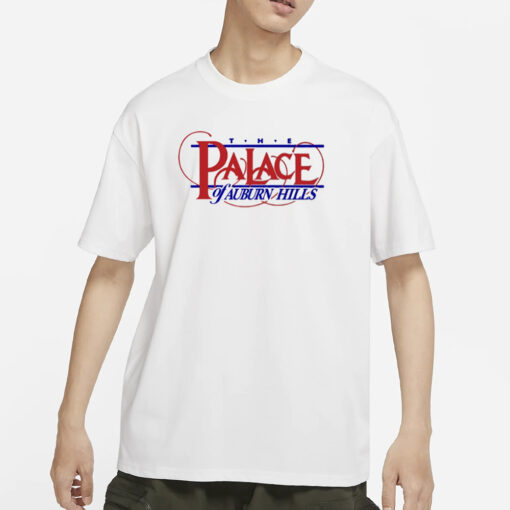 Sage Wearing The Palace Of Auburn Hills T-Shirt