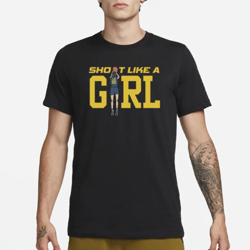 Shoot Like A Girl Caitlin Clark T-Shirt3