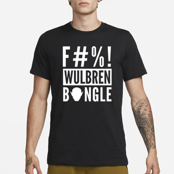 Swen Vincke Wearing F#%! Wulbren Bongle T-Shirt1