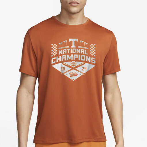 Tennessee Baseball National Champs Orange T-Shirt1