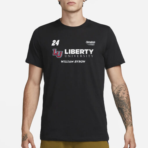 William Byron #24 Liberty Hendrick Motorsports T-Shirt1