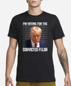 I'M Voting For The Convicted_Felon Funny Pro Trump 2024 T-Shirt5