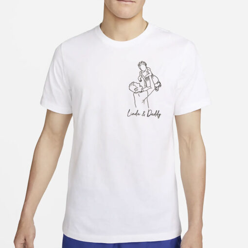Individuelles Papa - linda & Daddy T-Shirt