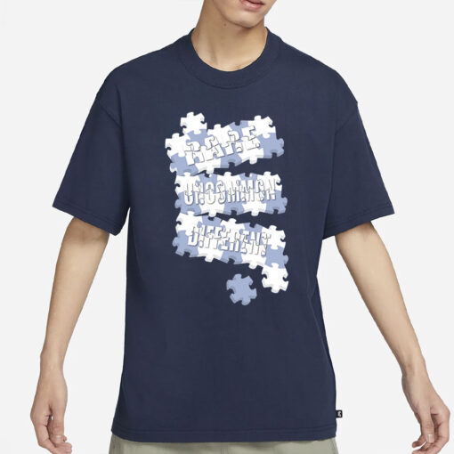 Rud Puzzles Shirt to Match Jordan 4 Forget Me Not T-Shirt